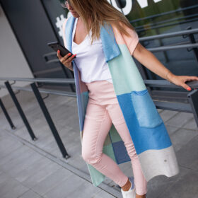 Power Set in Lavendel von Bastet Fashion Hoodies | Shirts | Tunika Abeli Exclusive Fashion