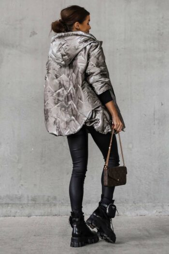 Trendige Jacke mit Kapuze in changierender Farb-Optik von Cocomore Jacken / Mäntel / Westen Abeli Exclusive Fashion