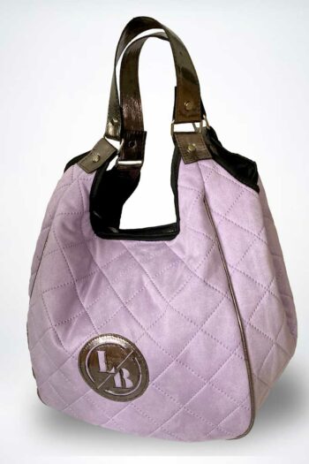 Shopping Bag in Beutelform Zart-Violett von Laura Biaggi Taschen | Accessoires Abeli Exclusive Fashion