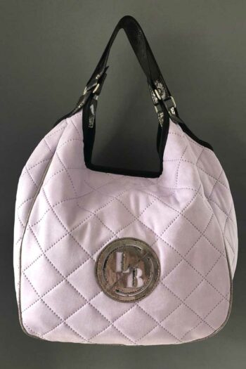 Shopping Bag in Beutelform Zart-Violett von Laura Biaggi Taschen | Accessoires Abeli Exclusive Fashion