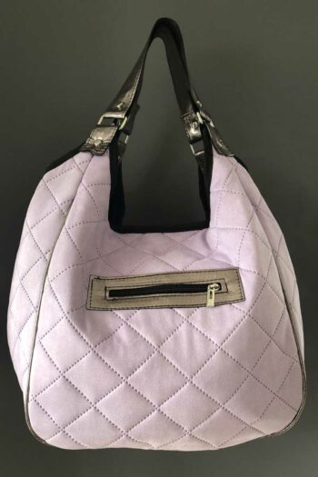 Shopping Bag in Beutelform Zart-Violett von Laura Biaggi Taschen | Accessoires Abeli Exclusive Fashion